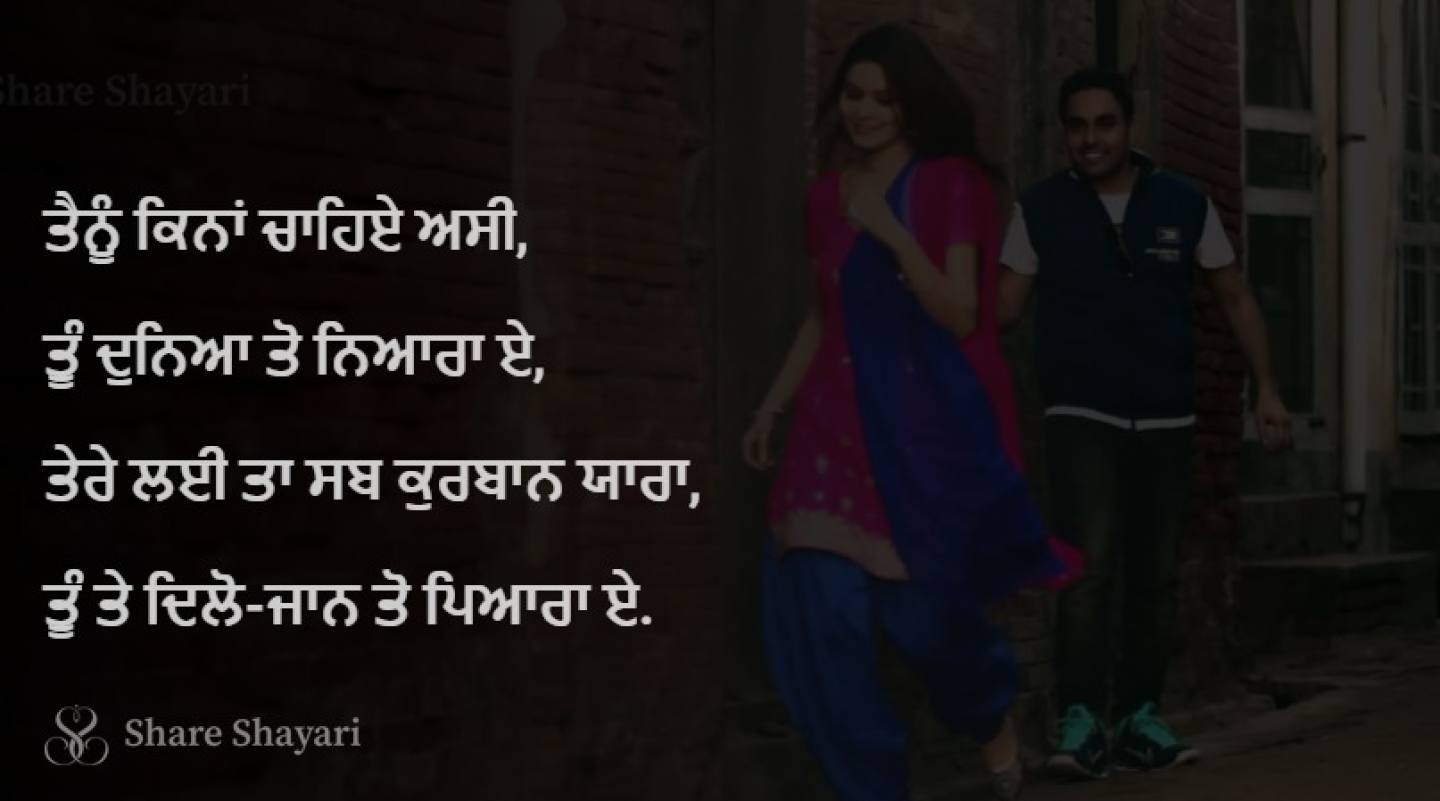 Tainu kinna chahiye assi-Share-Shayari